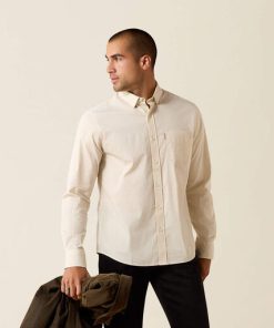 Ariat: Sandshell Geo Long Sleeve Max Modern Fit Shirt