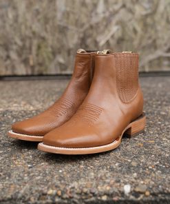Monarch: Men Flother Honey Square Toe Ankle Boot