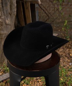 Cuernos chuecos Grizzly 10X Black Felt Hat