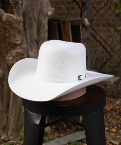 Cuernos Chuecos 10X Grizzly White Felt Hat