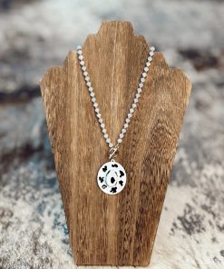 White Vaquita Hat Necklace